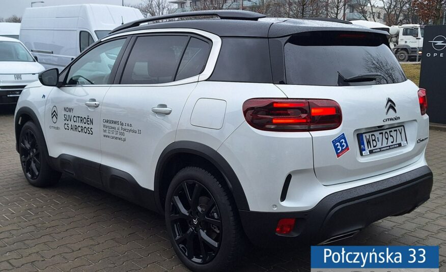 Citroen C5 Aircross 1.6 PHEV 225 KM AT8 Max|Pak. Black, Techno, Citroen Play