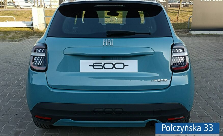 Fiat 600 1.2 110 KM DCT6 Hybrid  | Pakiet Komfort | 2025