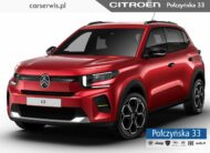 Citroen C3 1.2 Turbo 100 KM MT6 wersja Max |Rouge Elixir | Nowy model 2025